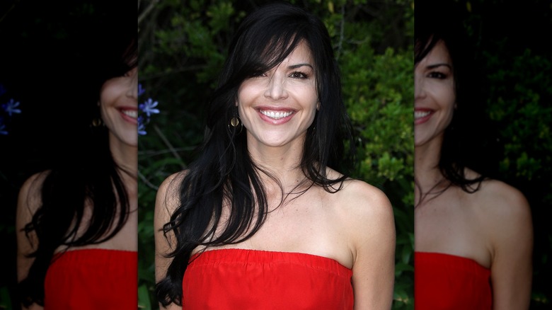 Lauren Bezos Sanchez wearing light foundation
