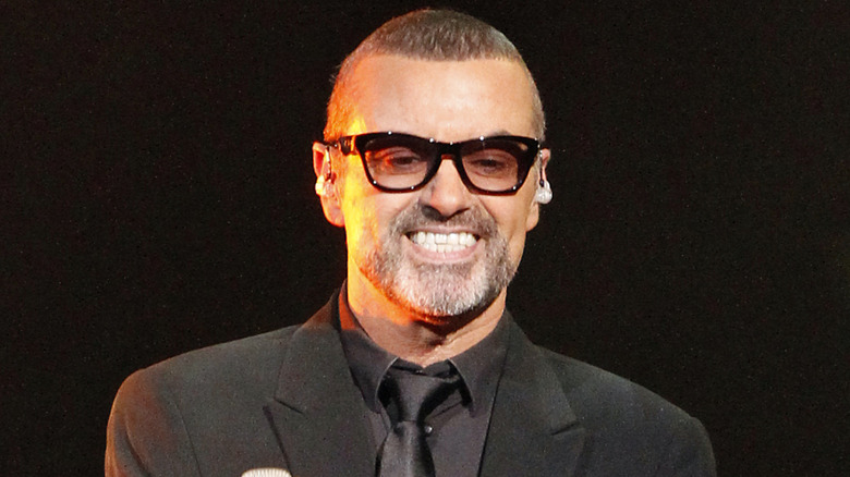 George Michael smiling
