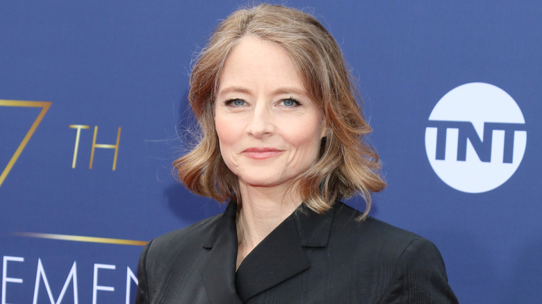 Jodie Foster on the red carpet