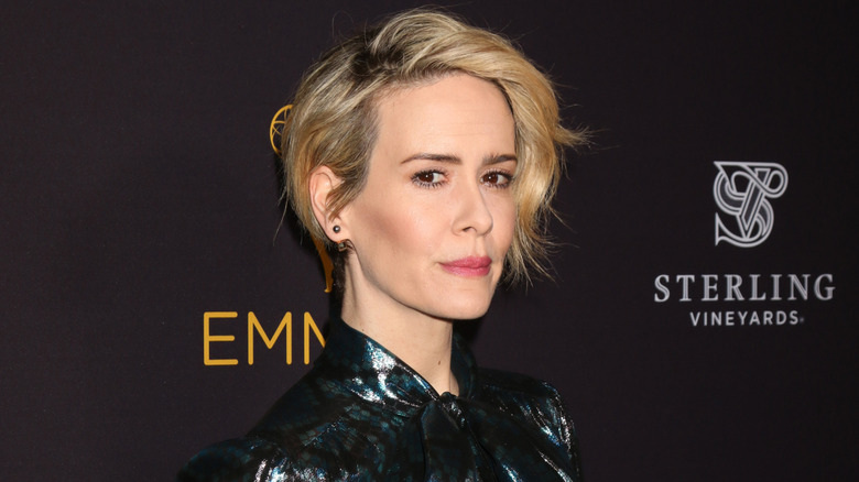Sarah Paulson posing