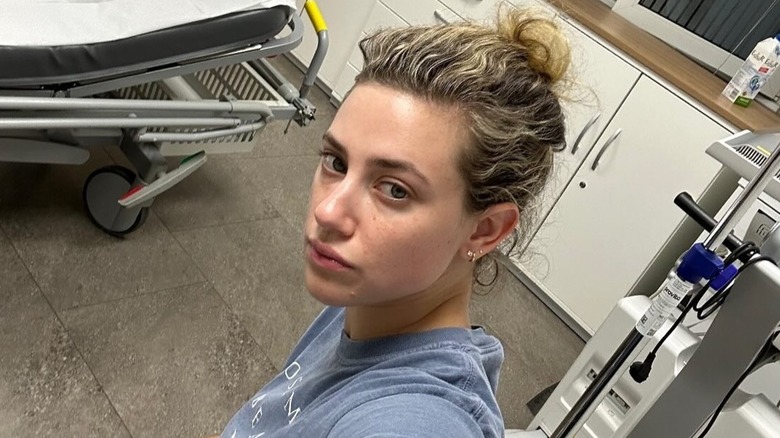 Lili Reinhart with curly hair