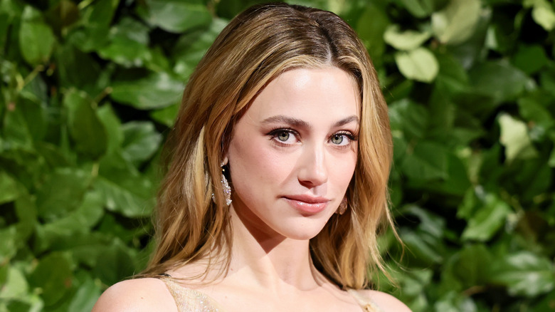Lili Reinhart posing on the red carpet in 2026