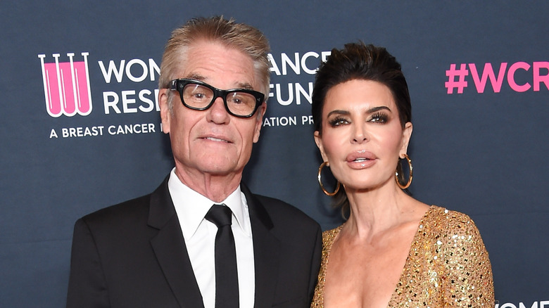 Lisa Rinna and Harry Hamlin