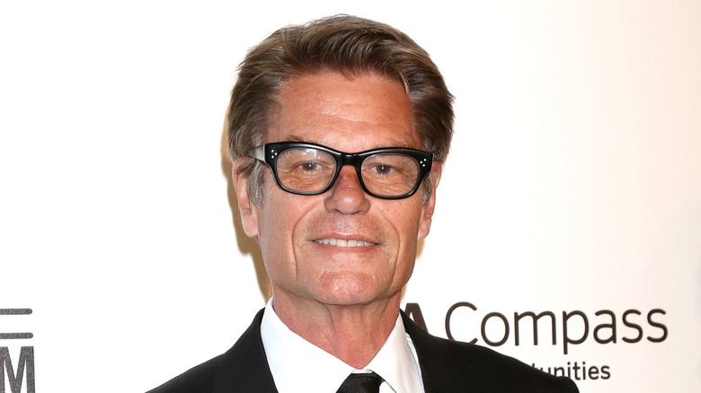 Harry Hamlin smiling