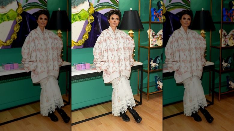 Lisa Rinna attends NYC book launch in February,2026