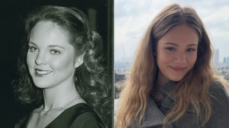 Side-by-side photos of Melissa Sue Anderson & Skywalker Hughes