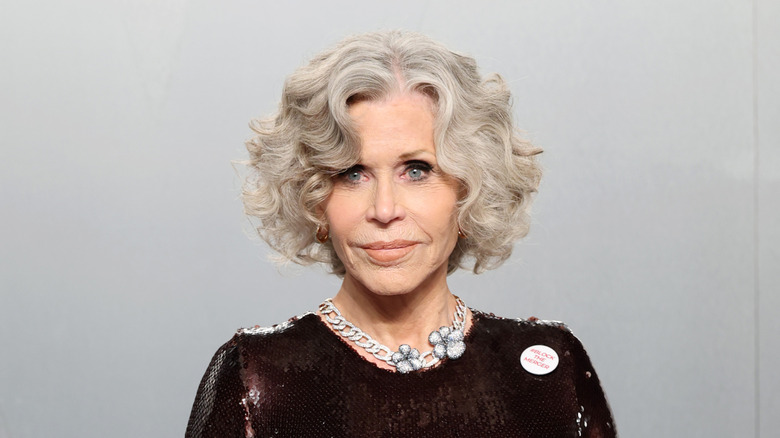Jane Fonda smiling
