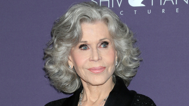 Jane Fonda smiling