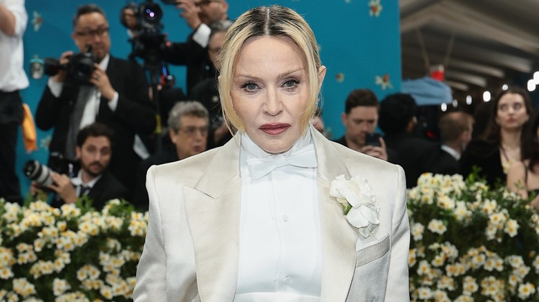 Madonna on the red carpet