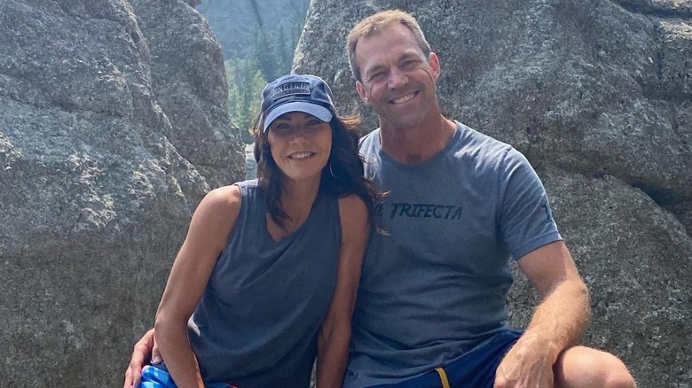 Bryon Noem and Kristi Noem posing together
