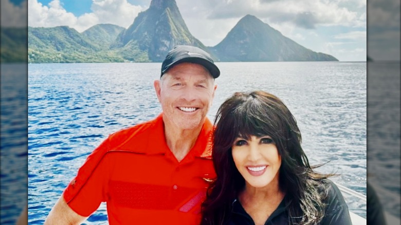 Marie Osmond and Steve Craig smiling