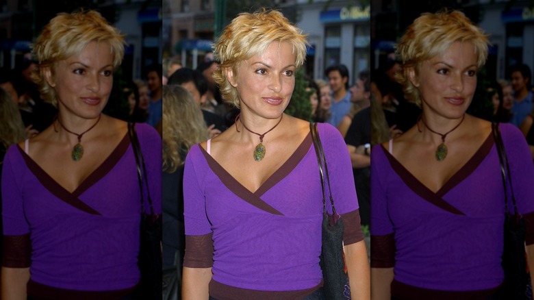 Mariska Hargitay in 2001 at movie premiere