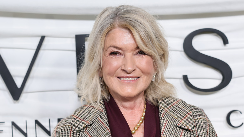 Martha Stewart smiling