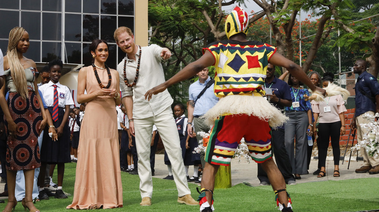 Meghan Markle in Abuja, Nigeria