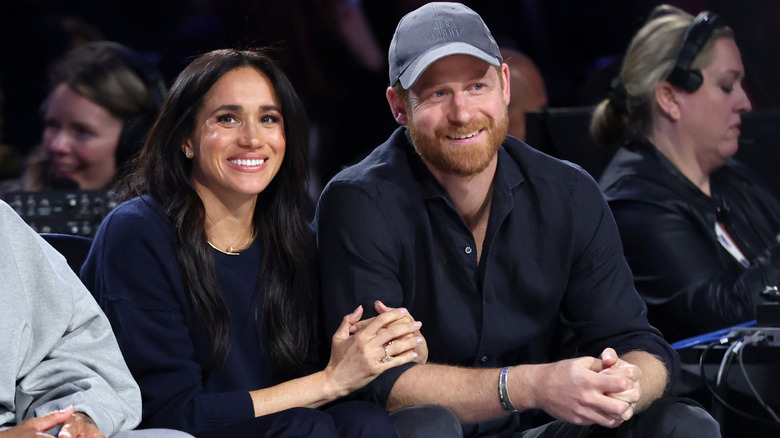 Meghan Markle and Prince Harry pictured smiling in 2026