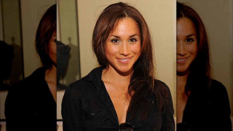 Meghan Markle with lighter hair