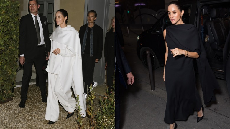 Meghan Markle makes her Paris Fashion Week debut for the Balenciaga show and after party in October 2025