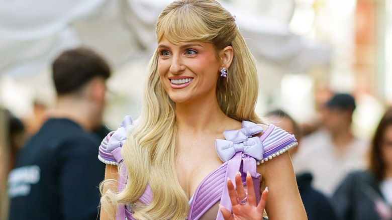 Meghan Trainor filming "I Don't Care"