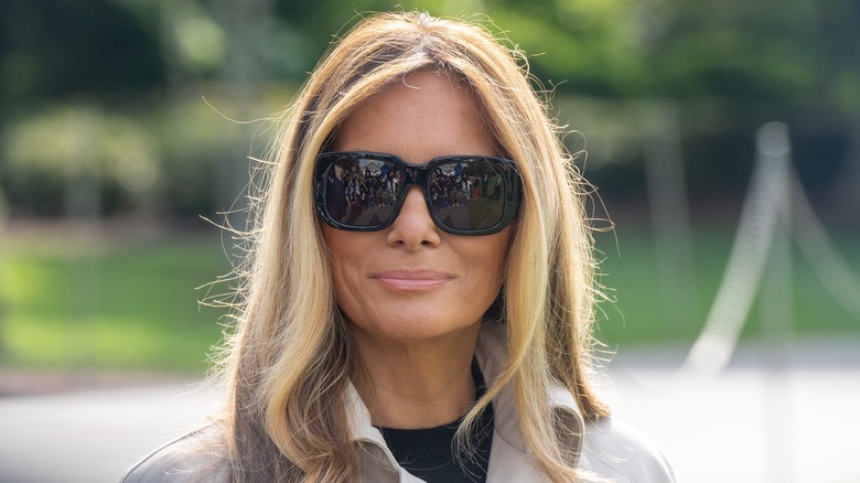 Melana Trump smiling