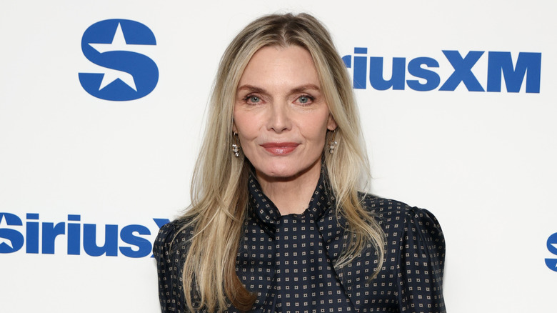 Michelle Pfeiffer at SiriusXM studio