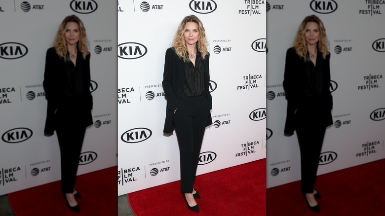 Michelle Pfeiffer at the the 2018 Tribeca Film Festival "Scarface" reunion