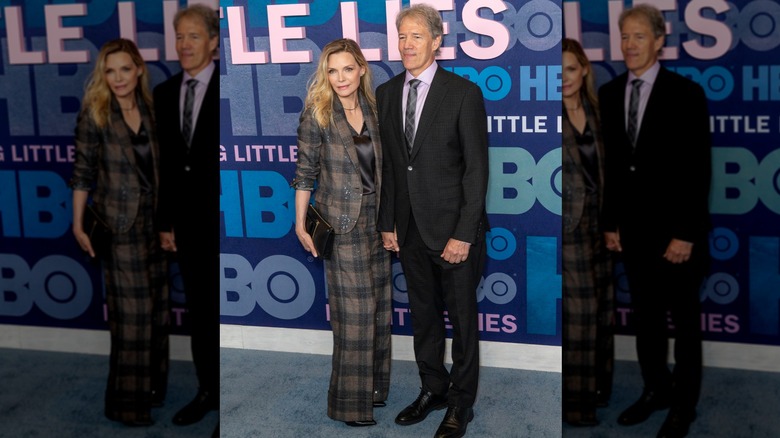Michelle Pfeiffer and David E. Kelley attend HBO Big Little Lies Season 2 Premiere May 2019