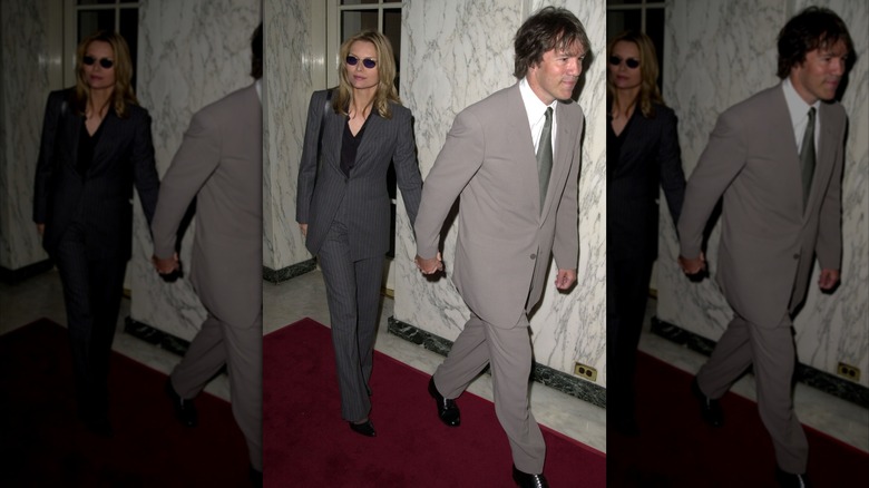 Michelle Pfeiffer & David E. Kelley during A Family Celebration Second Annual Gala