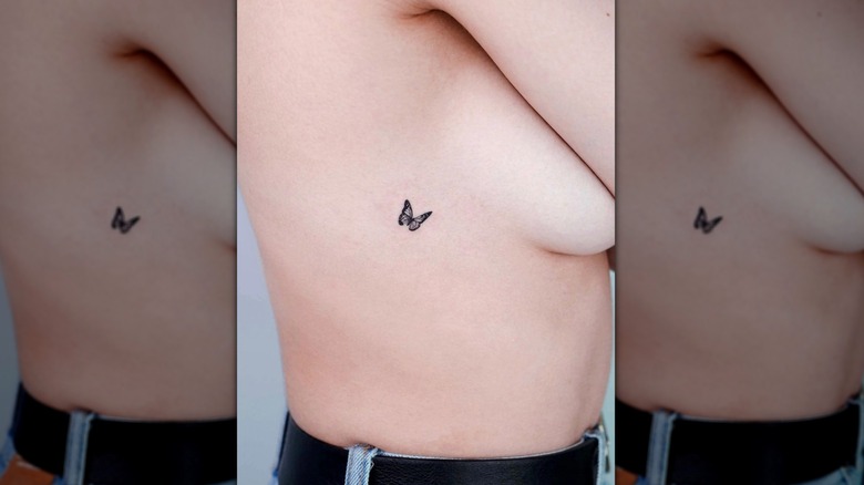 rib micro-tattoo