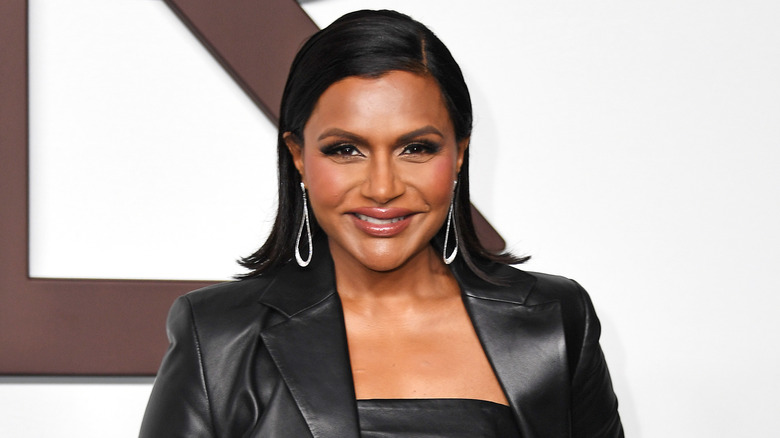 Mindy Kaling posing