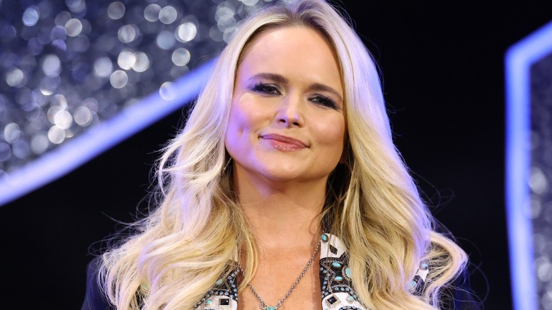 Miranda Lambert smiling on the red carpet