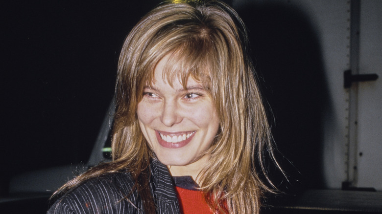 Danish model Renée Simonsen smiling