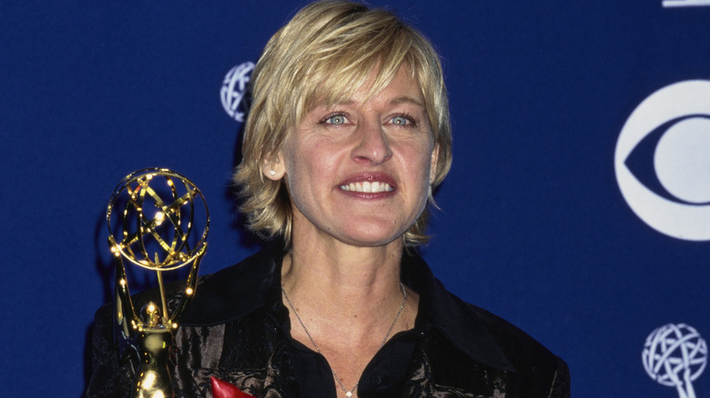 Ellen accepts an Emmy