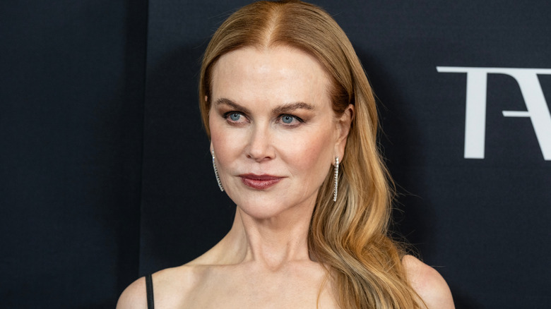 Nicole Kidman photographed on the red carpet