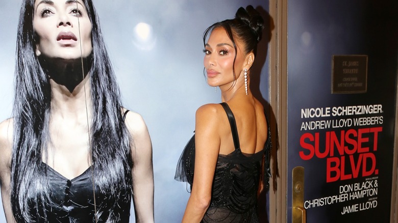 Nicole Scherzinger at opening night of Sunset Boulevard