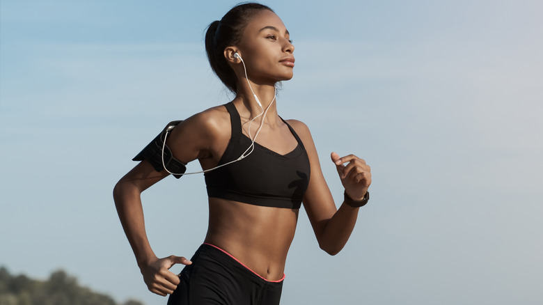 Woman working out 