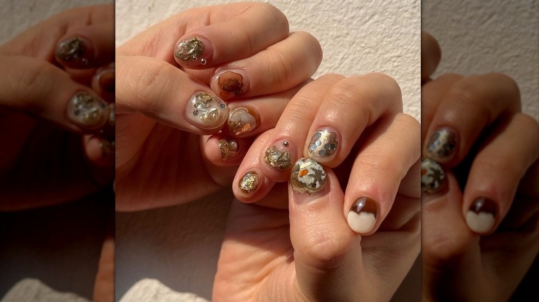 Nuance nail art