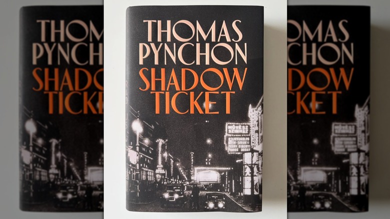 A copy of "Shadow Ticket" on a white table