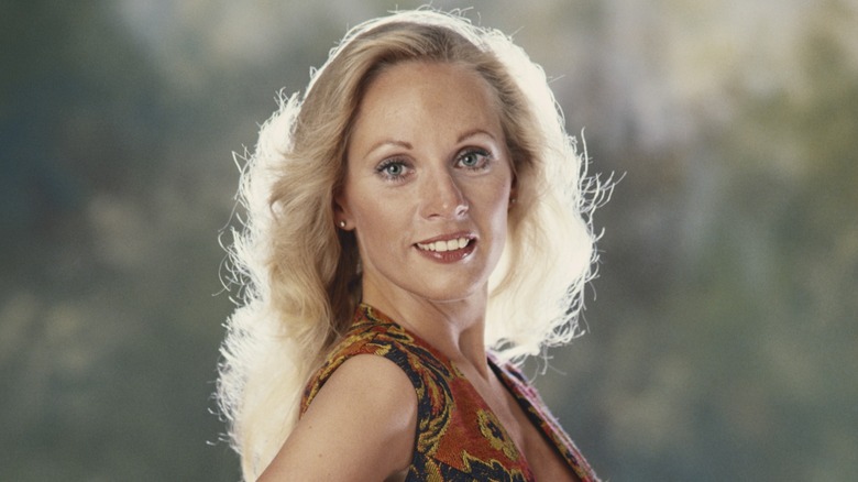 A woman posing in the 1970s