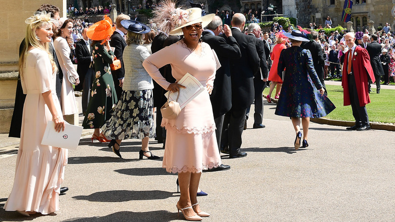 Oprah at Meghan Markle and Prince Harry's wedding