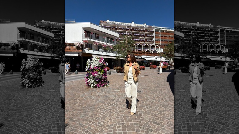 Cindy Crawford pictured in Switzerland in 2026