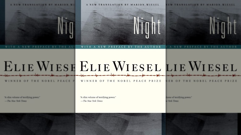 The front cover of Night by Elie Wiesel