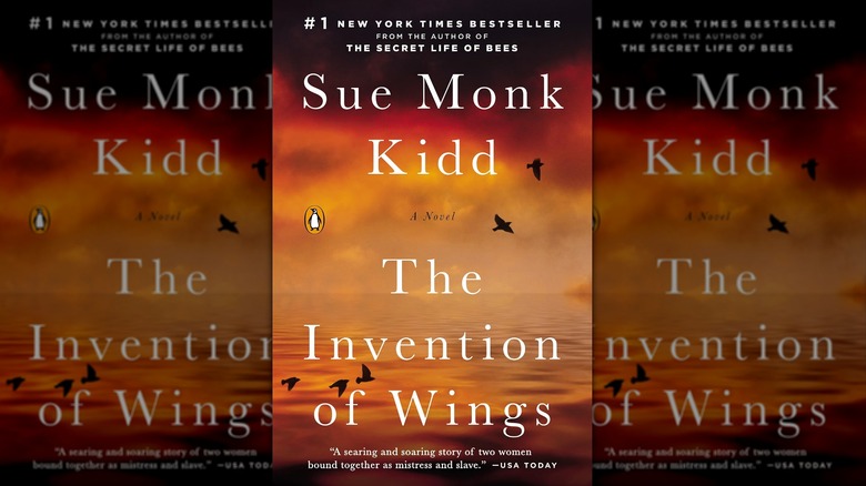 The front cover of The Invention of Wings by Sue Monk Kidd