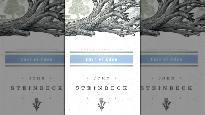 The front cover of East of Eden by John Steinbeck