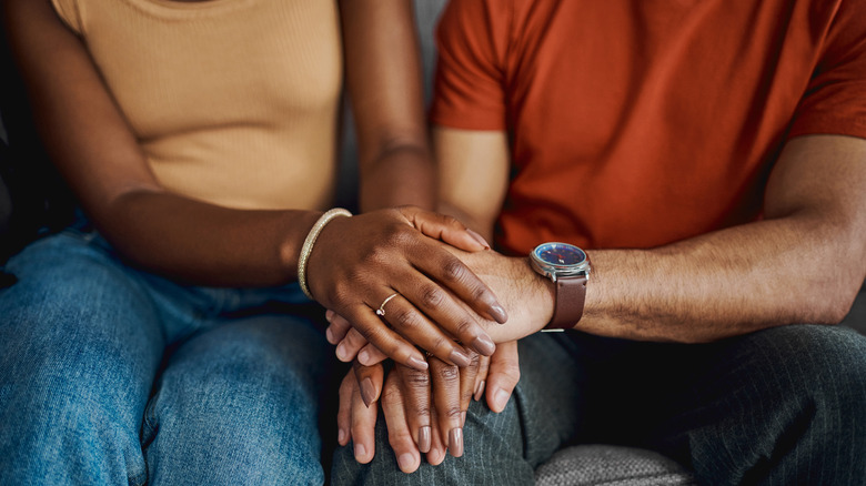 Couple in therapy 