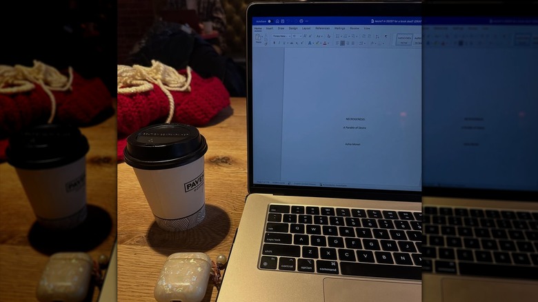 Necrogenesis by Ashia Monet manuscript