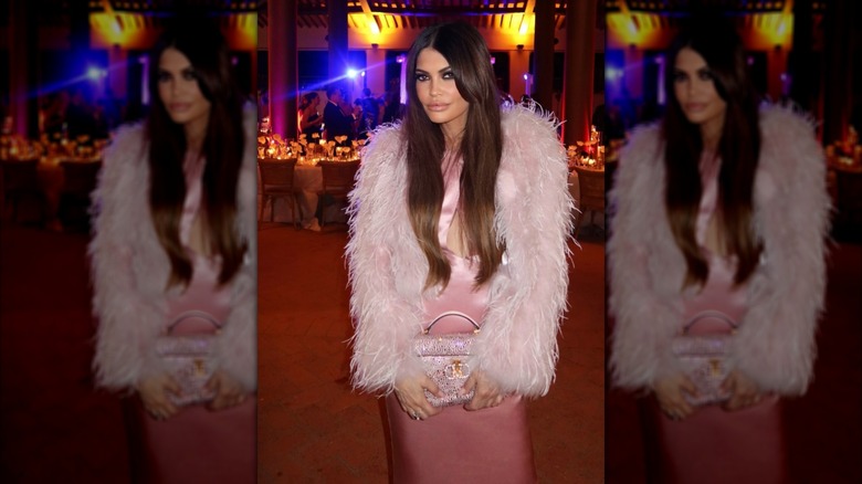 kimberly guilfoyle in outdated feathers