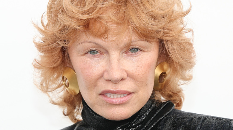 Pamela Anderson posing in 2025