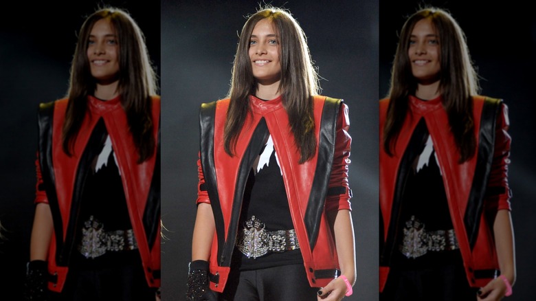 Paris Jackson at a Michael Jackson tribute