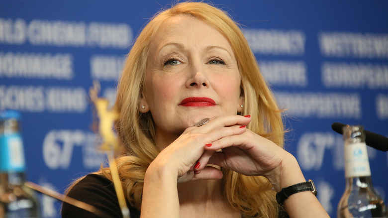 Patricia Clarkson at the 'The Party' press conference, 2017