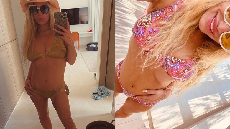 Jessica Simpson on vacation in Cabo San Lucas